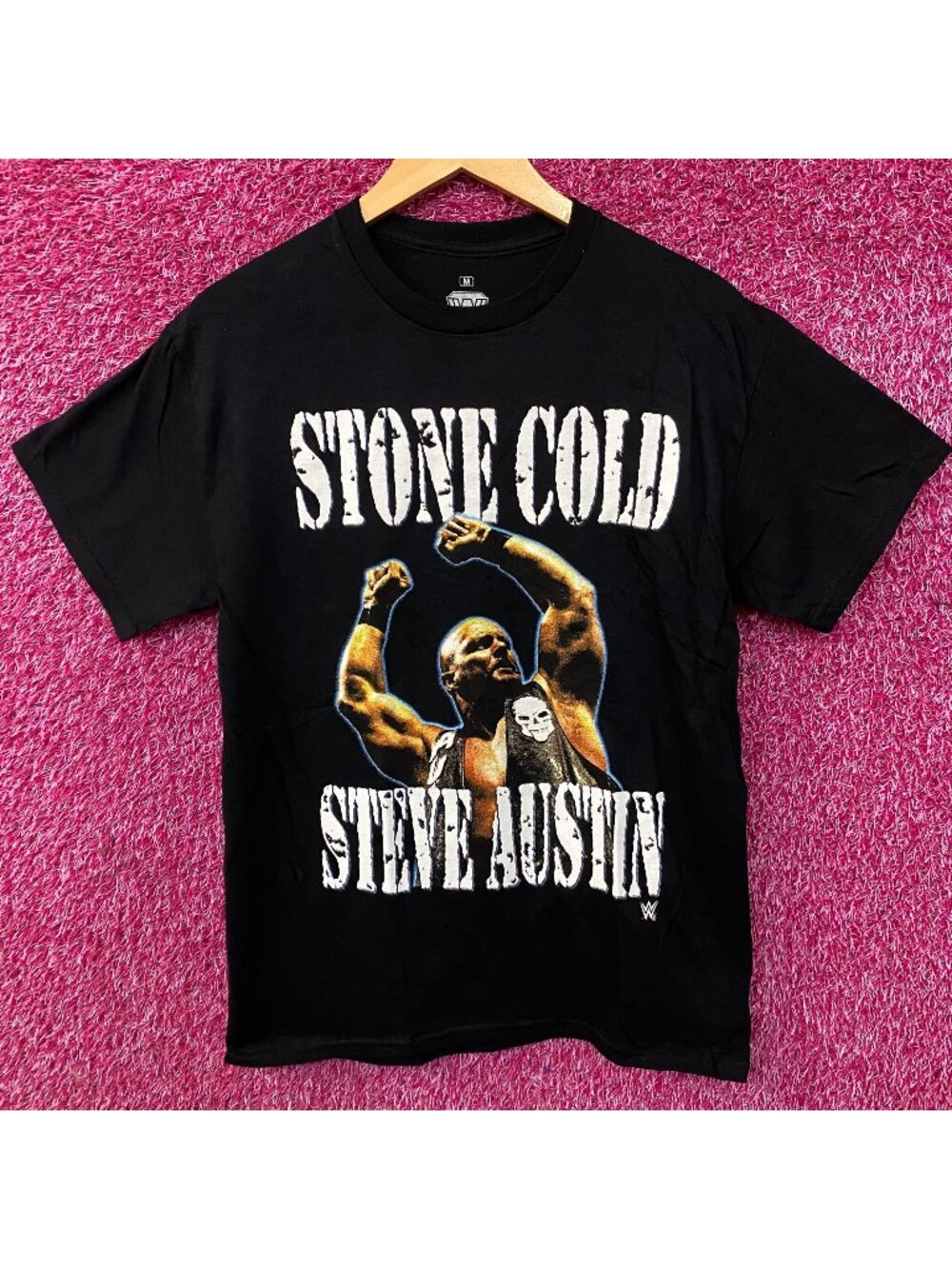 WWE Stone Cold Steve Austin Vintage Style Graphic T-Shirt Medium